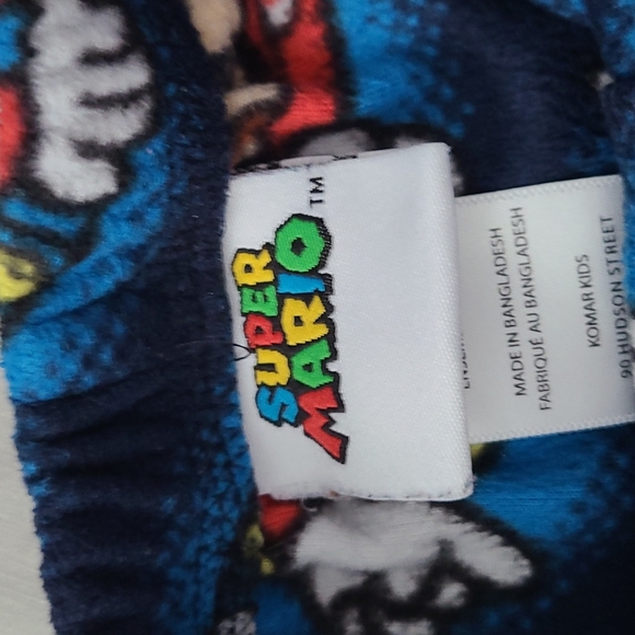 2pc Super Mario Fleece PJ Set - Picture 4 of 6